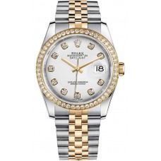 Rolex Datejust 36 Women's White Dial Watch 116243-WHTDJ Rolex Datejust 36 Women's White Dial Watch 116243-WHTDJ